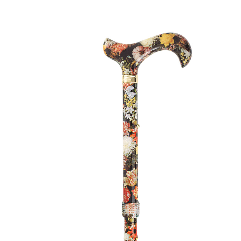 National Gallery Bosschaert Derby Adjustable Folding Walking Stick